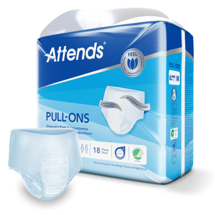 Attends Pull-Ons 6 Medium (1391ml) 18 Pack