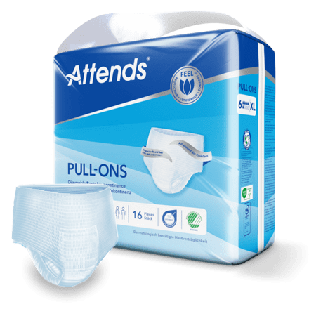 Attends Pull-Ons 6 XL 16 Pack