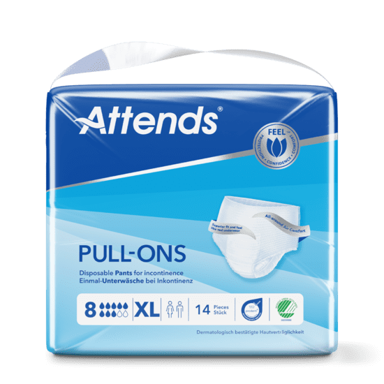 Attends Pull-Ons 8 XL (1974ml) 14 Pack