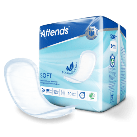 Attends Soft 3+ Extra Plus (650ml) 10 Pack