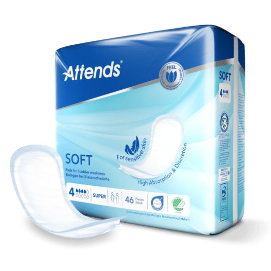 Attends Soft 4 Super (892ml) 46 Pack