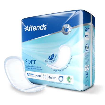 Attends Soft 4 Super (892ml) 46 Pack