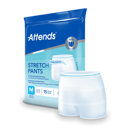 Attends Stretch Pants Medium - 1 Pack Of 15