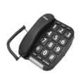 Big Button Phone with Adjustable Volume, Hands-Free and LED Flash Indicator