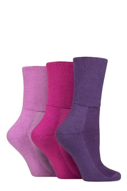 Diabetic Socks Mens & Womens Bamboo Cushioned Foot – 3 Pair Pack SOCKSHOP IOMI Fo...