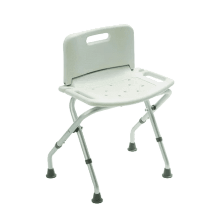 Folding Bath Bench With Back