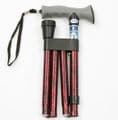Folding Walking Stick With Gel Grip Handle