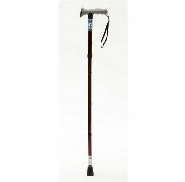 Folding Walking Stick With Gel Grip Handle