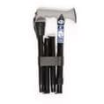 Folding Walking Stick With Gel Grip Handle Black