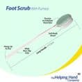 Helping Hand Foot Scrub brush with pumice  (21