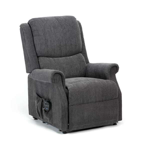 Indiana Single Riser Recliner - Charcoal