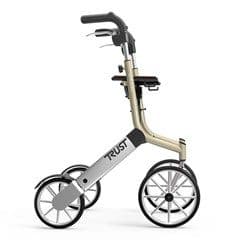 Lets Go Out Rollator - Beige/Silver