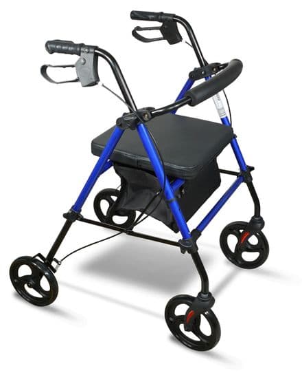 Lightweight Four Wheeled Rollator