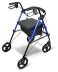 Lightweight Four Wheeled Rollator