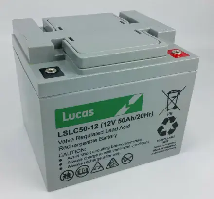 LUCAS 12V 50AH MOBILITY BATTERY