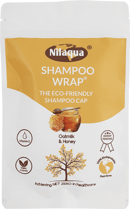 Nilaqua Biodegradable Shampoo Wrap Oatmilk & Honey