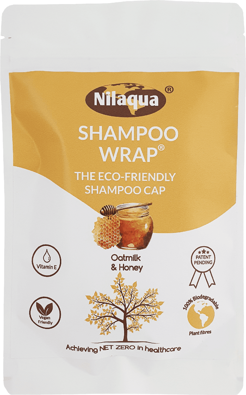Nilaqua Biodegradable Shampoo Wrap Oatmilk & Honey