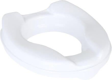 Savanah Raised Toilet Seat No Lid - 50mm (2