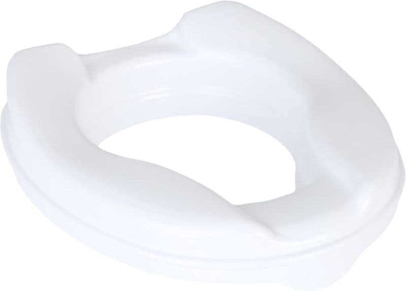 Savanah Raised Toilet Seat No Lid - 50mm (2