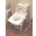 RAISED TOILET SEAT AND FRAME