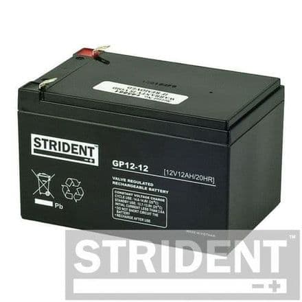 Strident AGM Battery 12V 12Ah
