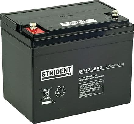 Strident AGM Battery 12V 36Ah