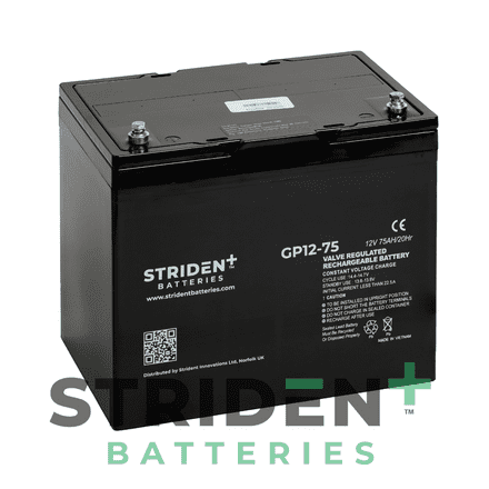 Strident AGM Battery 12V 75Ah