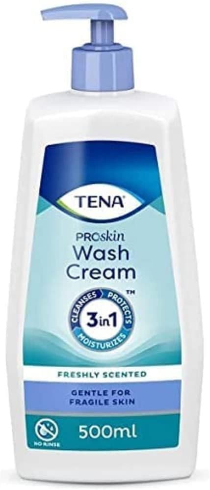 Tena 3-in-1 Wash Cream 500 ml