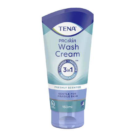 TENA WASH CREAM 150ML TUBE