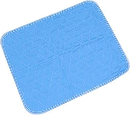 WASHABLE CHAIR PAD BLUE