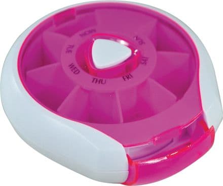 WEEKDAY PILL BOX PINK