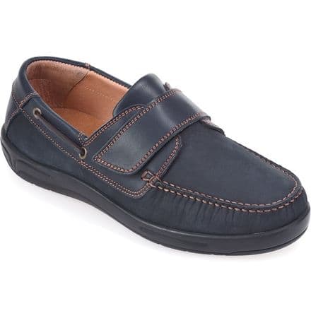 Woody Navy Leather/Nubuck 8