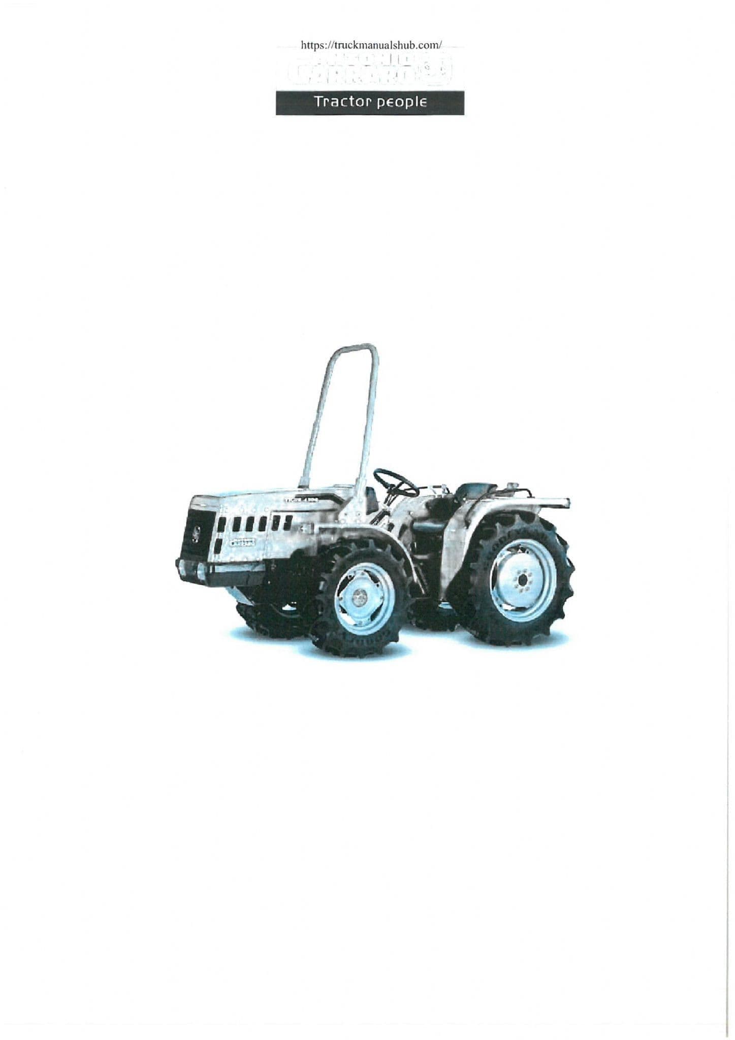 Antonio Carraro Tractor Series 17 Country Tigre 3700 4300 Workshop Service Manual