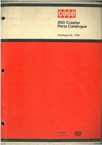 Case Crawler Loader 850 Parts Manual