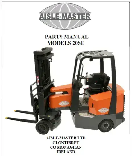 Combilift Forklift Truck Aisle Master 20SE  Parts Manual