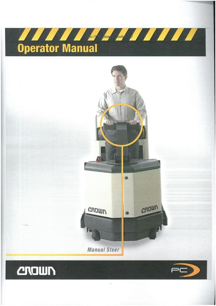Crown PC4500 Rider Pallet Truck Operator Manual