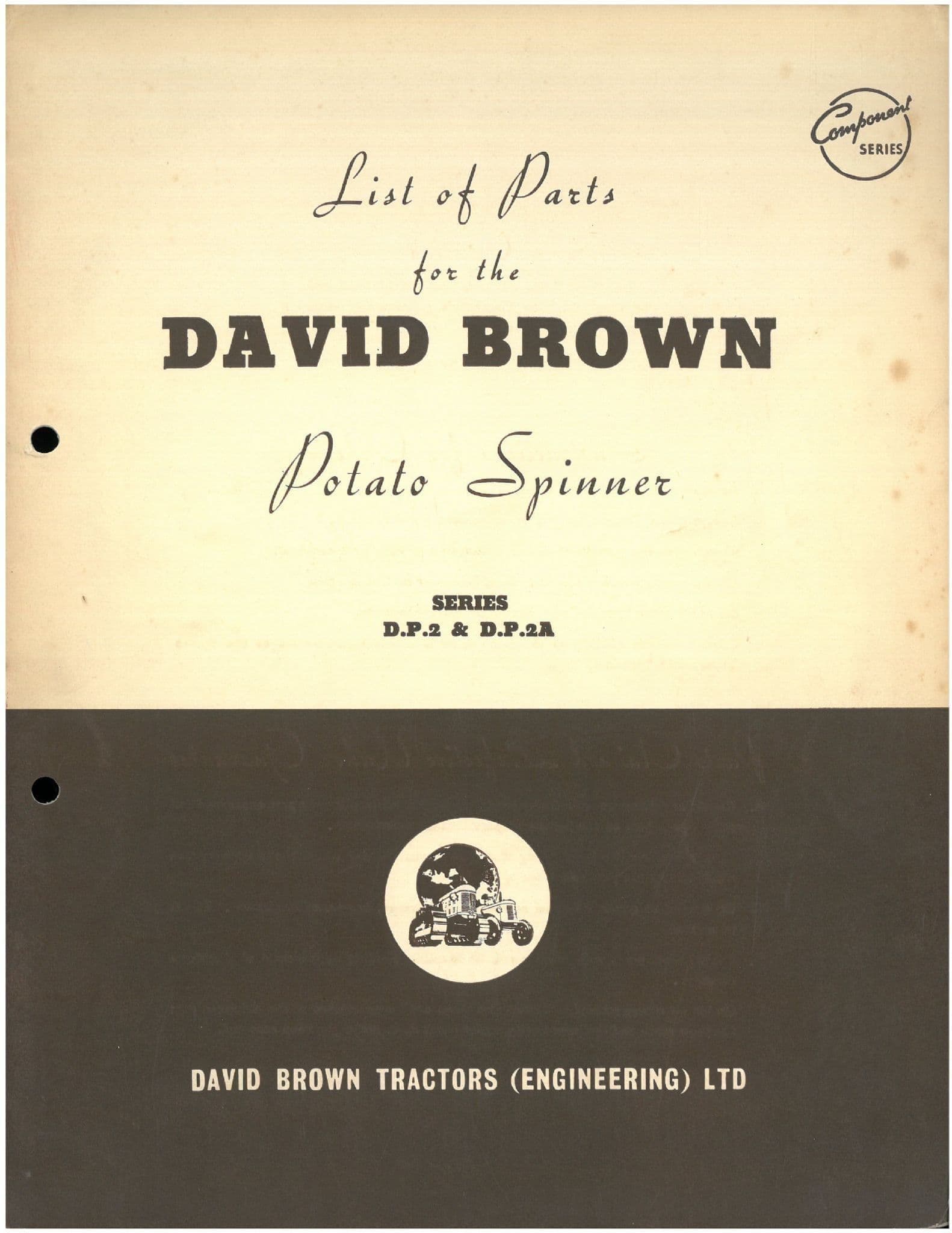 David Brown Potato Spinner Parts Manual