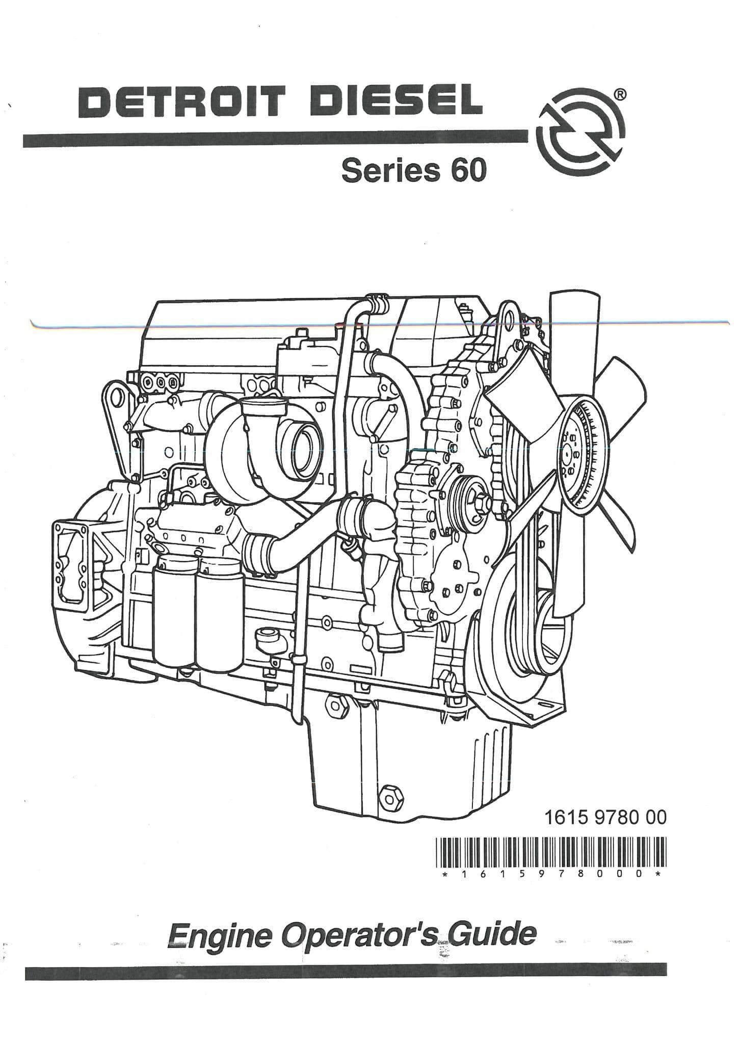 Detroit Diesel Engine Series 60 Operators Manual