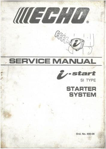 Echo Starter System I Start SI type -  Workshop Service Manual