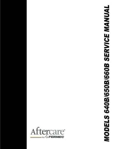 Fermec Terex Tractor Loader 640B 650B & 660B Workshop Service Manual