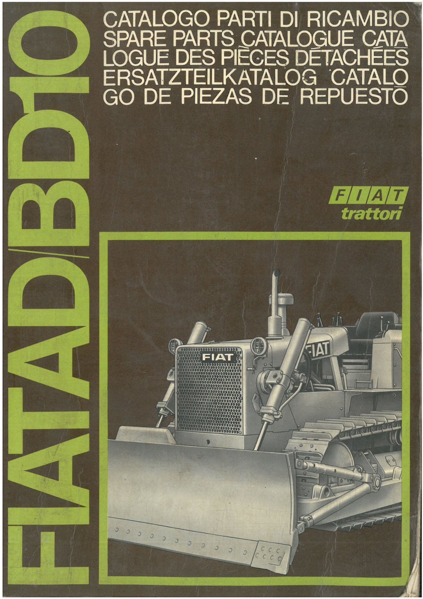 Fiat Crawler Tractor Loader AD10 & BD10 Parts Manual