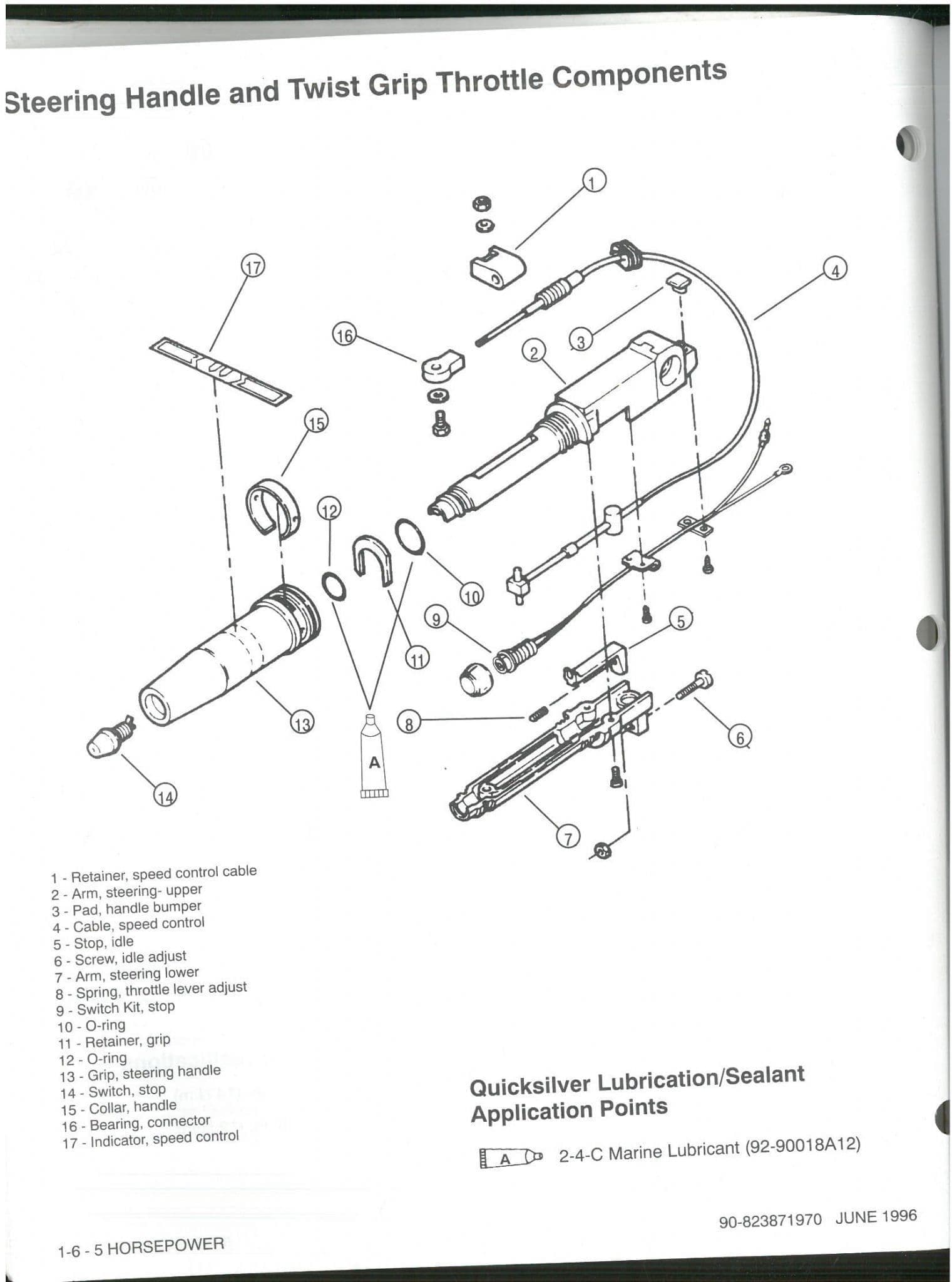 Force Outboards Model Year 1997 Technician s Manual