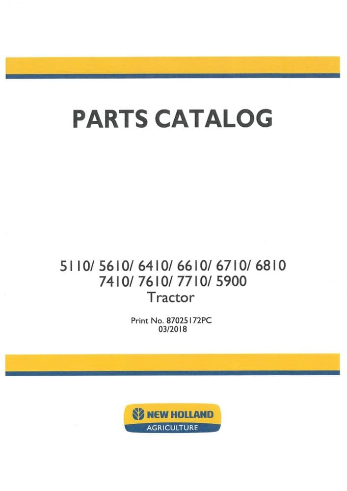 Ford /NewHolland Tractor Shop Service Repair Manual 5610 6610 7610 Ford /NewHolland Tractor Shop Service Repair Manual 5610 6610 7610