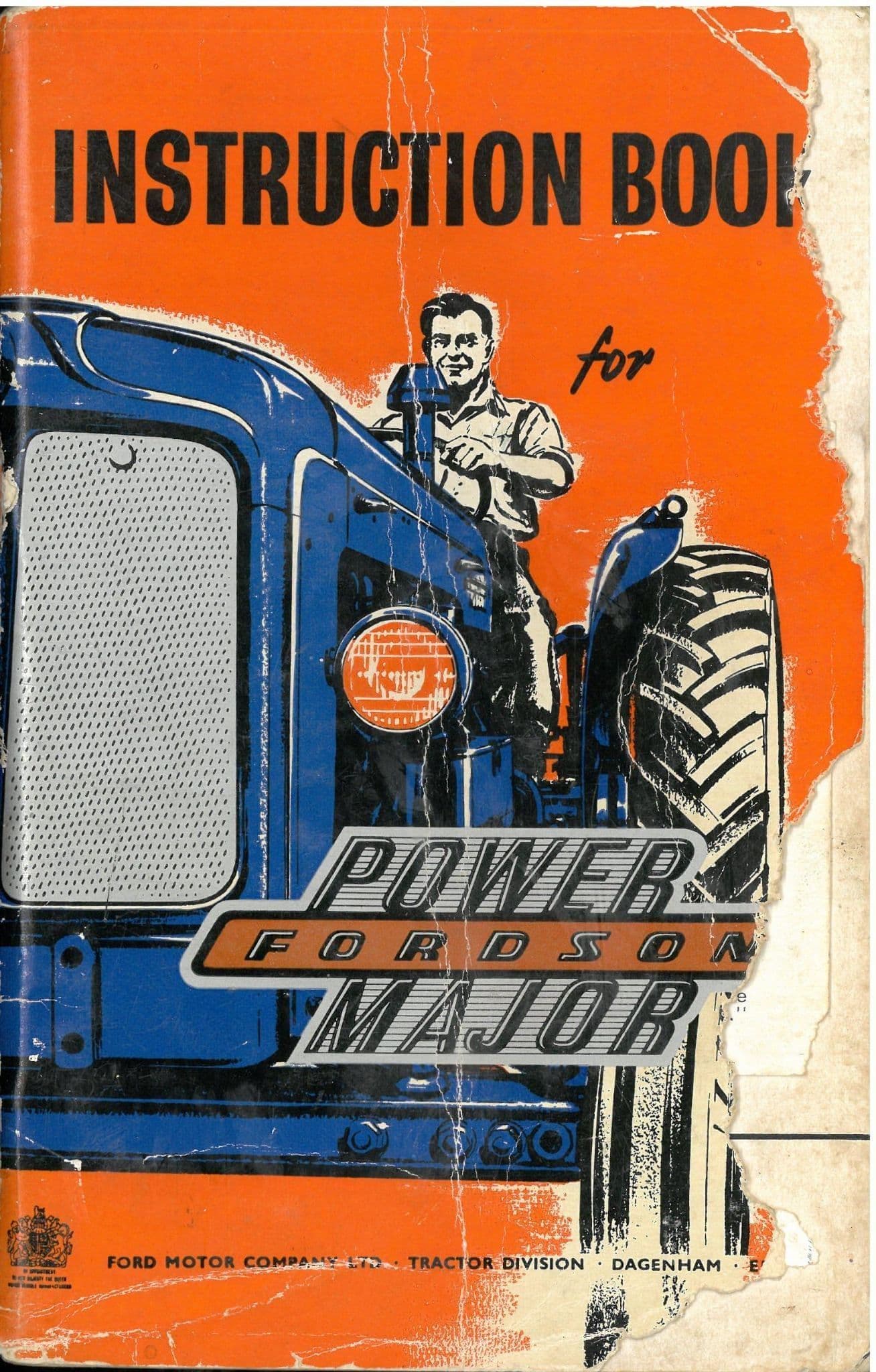 Fordson Power Major Tractor Operators Manual
