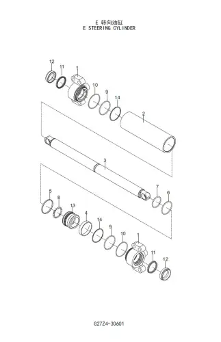 Heli Forklift Truck CPYD20/CPYD25/CPYD30/CPYD35 CPQYD20/CPQYD25/CPQYD30/CPQYD35 Parts Manual