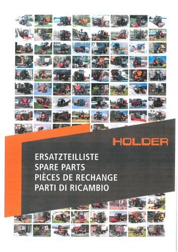 Holder Multi Purpose Vehicle V130 Parts Manual