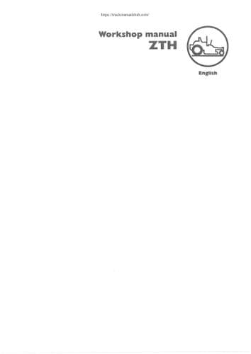 Husqvarna Ride on Garden Tractor ZTH5223 ZTH6125 Workshop Repair Manual