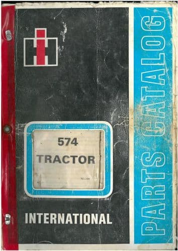 International Tractor 574 Parts  Manual