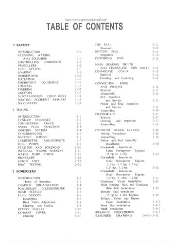 Johnson Evinrude Outboard Engine 4HP 4906B 1969 Operators Manual