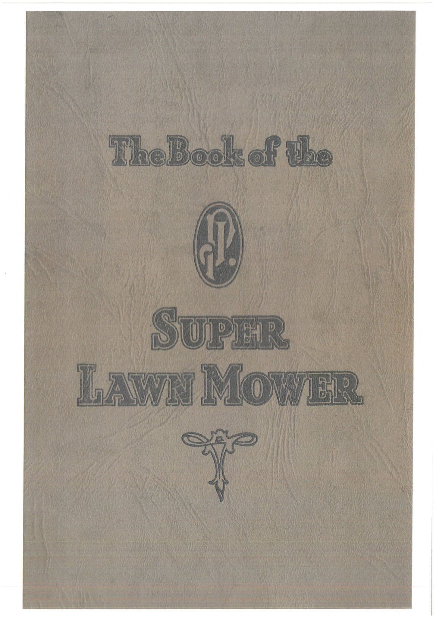 JP Monarch Super 12" 14" and 16" Operators Manual